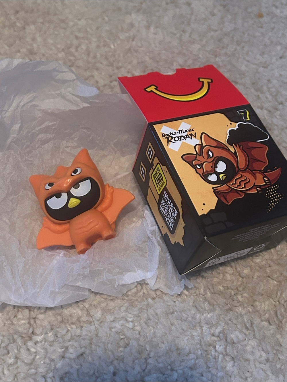 Badge-Maru Rodan - hello Kitty Godzilla McDonald’s Collab
